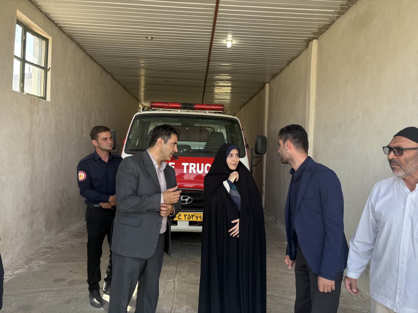 بازدید مدیرکل امور روستایی از پروژه‌های عمرانی و گردشگری آوج