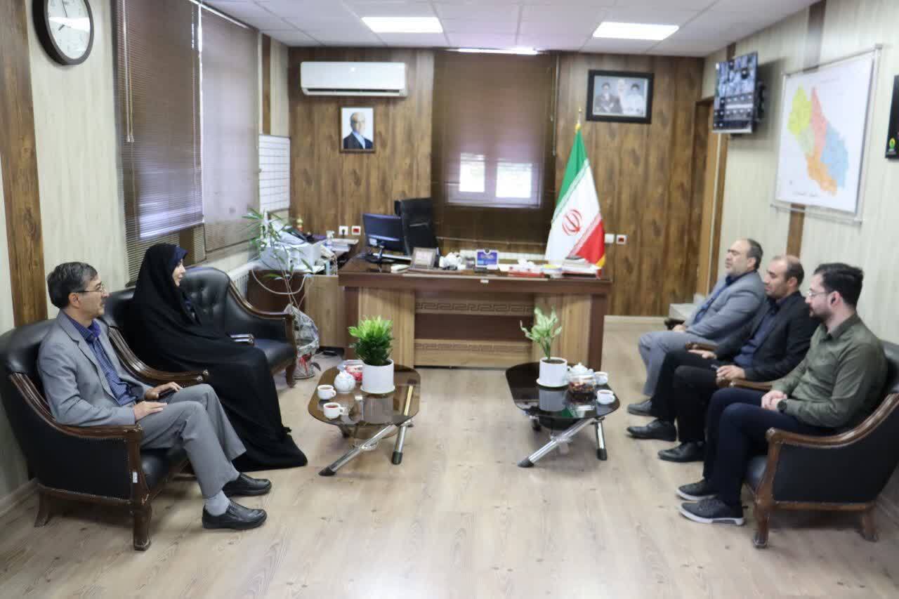 بازدید مدیرکل امور روستایی از پروژه‌های عمرانی و گردشگری آوج