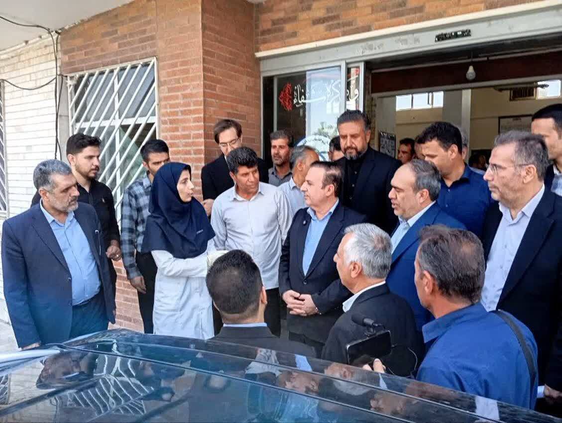 خدمات سلامت در مسیر ارتقا؛ بازدید استاندار قزوین از مرکز جامع سلامت آبگرم