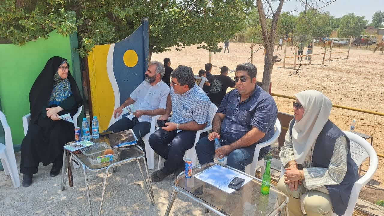 مسابقات سوارکاری پرش با اسب در قزوین آغاز شد