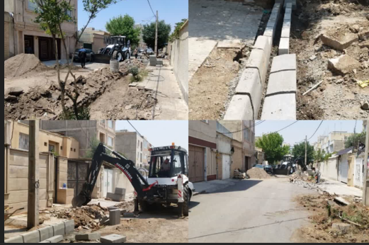 اقدامات شهرداری محمدیه در هفته ای که گذشت