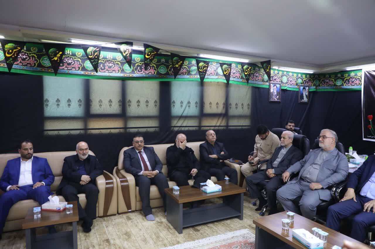 استاندار خوزستان از روند خدماترسانی به زایران حسینی در بصره بازدید کرد استاندار خوزستان از روند خدماترسانی به زایران حسینی در بصره بازدید کرد