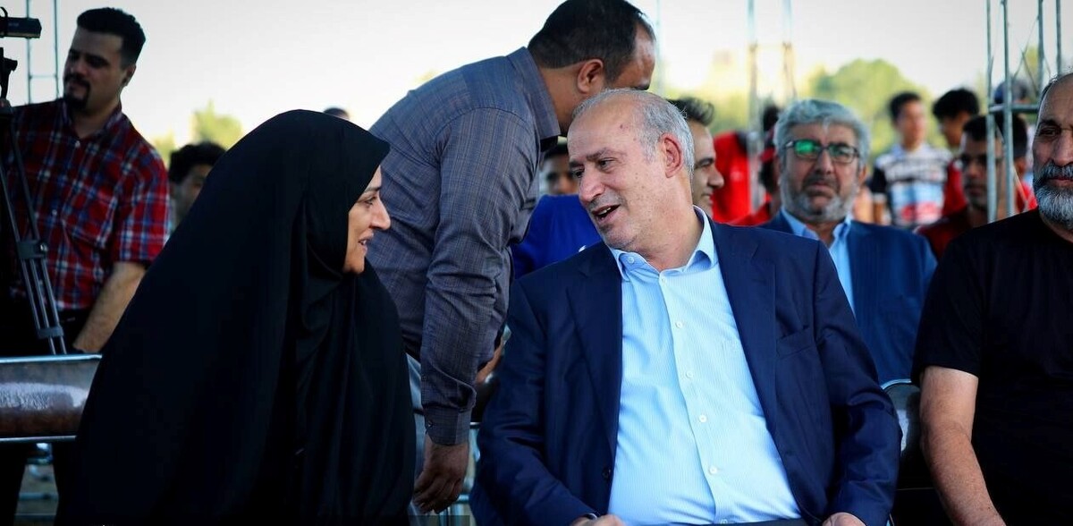 کلنگ‌زنی زمین چمن استاندارد در منطقه گلشهر مشهد با حضور مسئولان ملی و استانی فوتبال