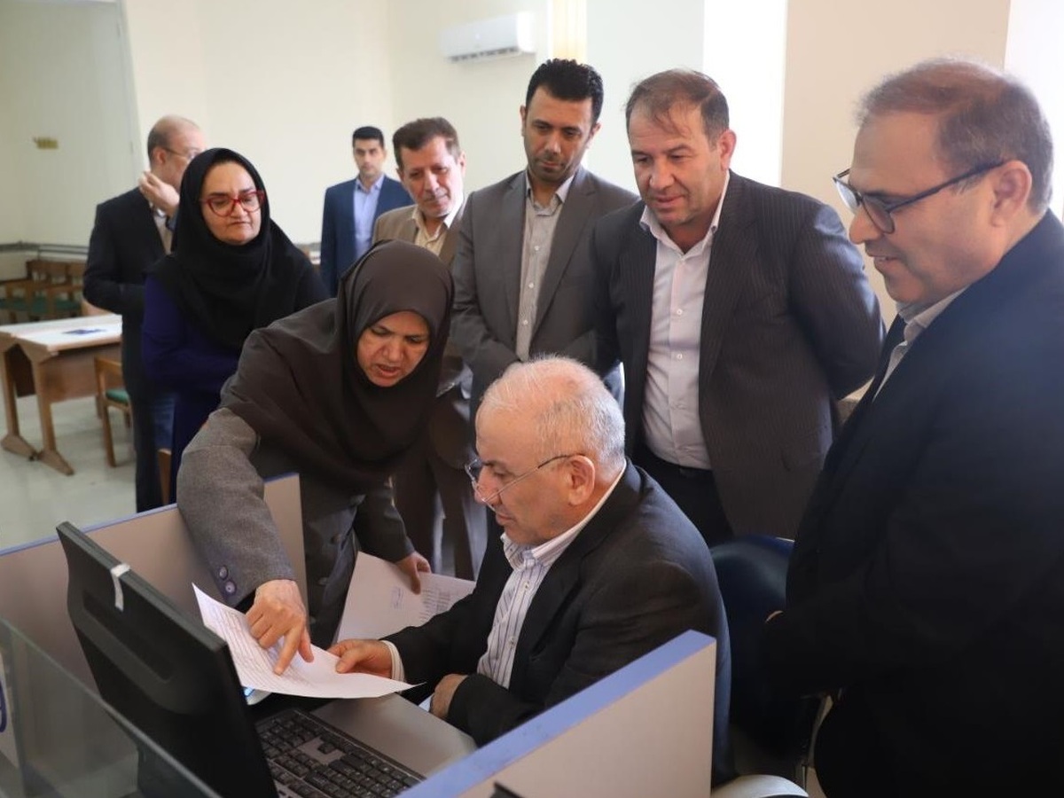 بازدید نظارتی استاندار مازندران از سازمان مدیریت و برنامه ریزی