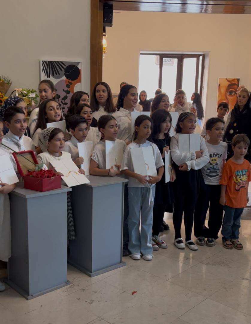 درخشش هنرمندان کودک و نوجوان گالری باران در نمایشگاه «چهارچوب خلق و خیال»