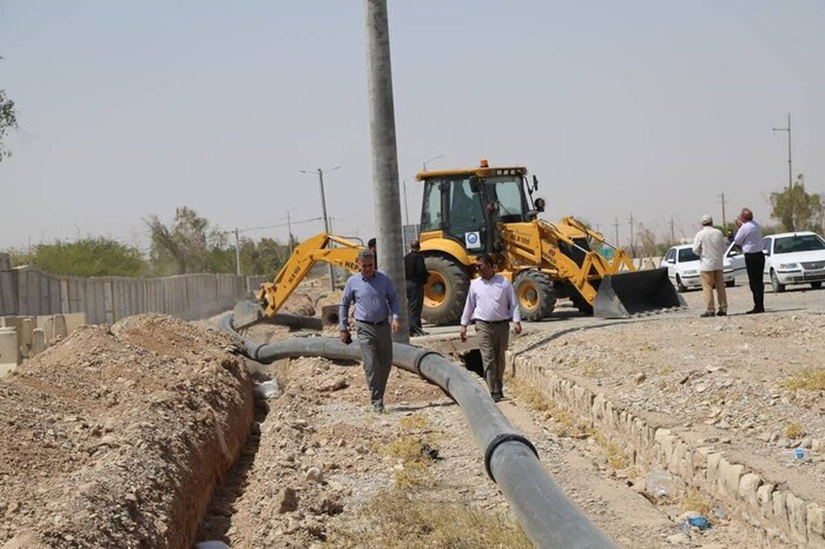 ۱۳۰ لیتر بر ثانیه آب پایدار برای زائران اربعین در مرز مهران تأمین شد