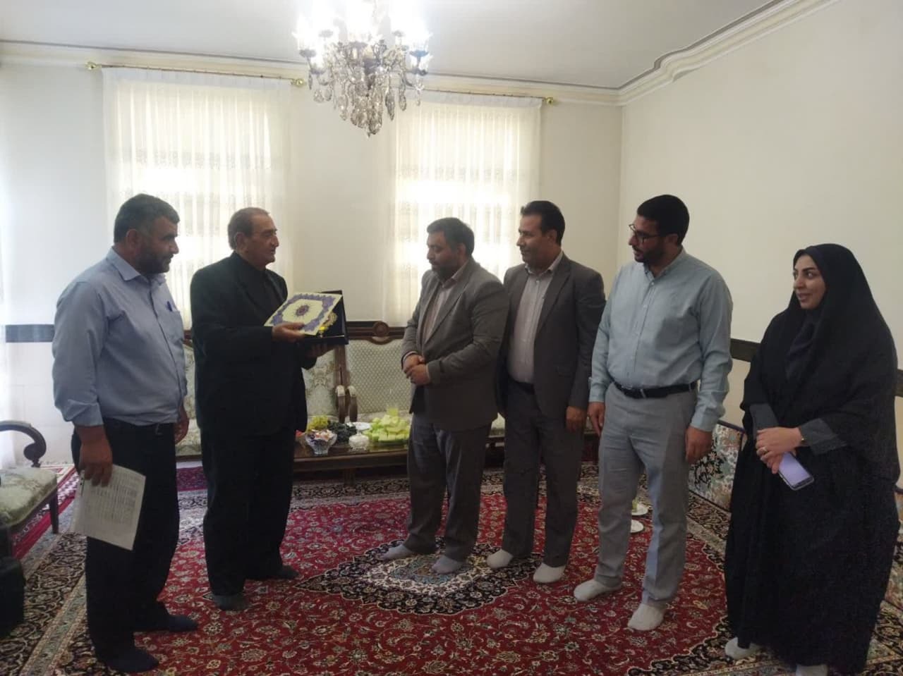 یک باب واحد مسکونی مددجویی در روستای زین آباد بویین زهرا افتتاح شد