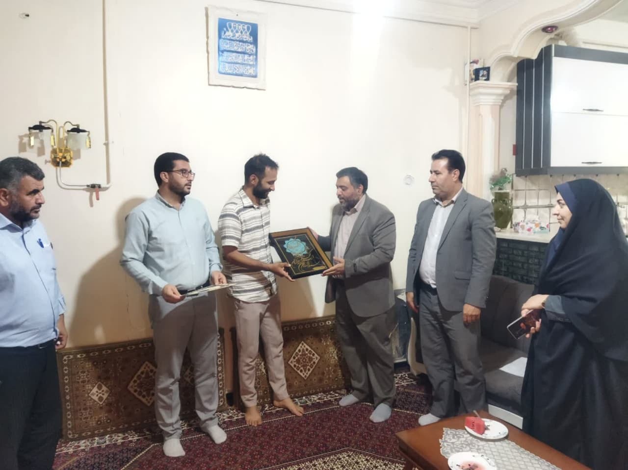 یک باب واحد مسکونی مددجویی در روستای زین آباد بویین زهرا افتتاح شد