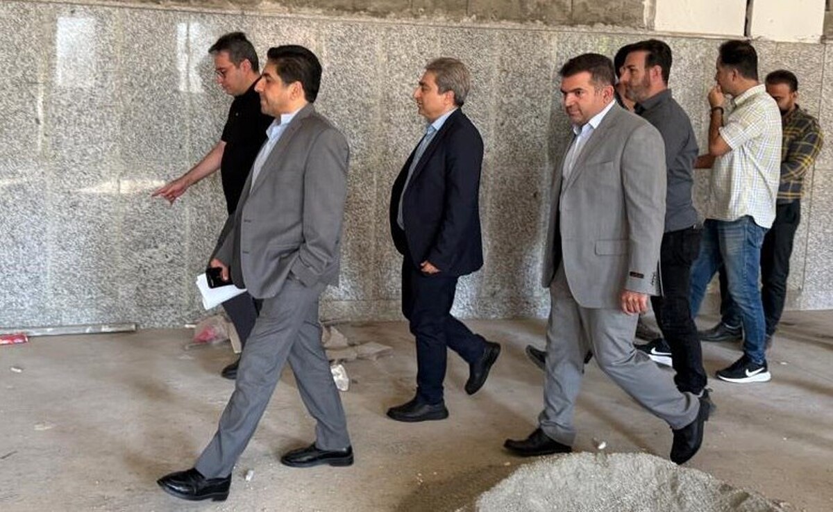 بررسی آخرین وضعیت سالن ۶ هزار نفری البرز توسط ثابت قدم