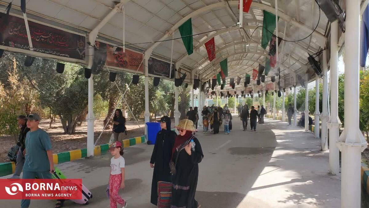 تردد ۵۵ هزار از زوار اربعین از مرز خسروی