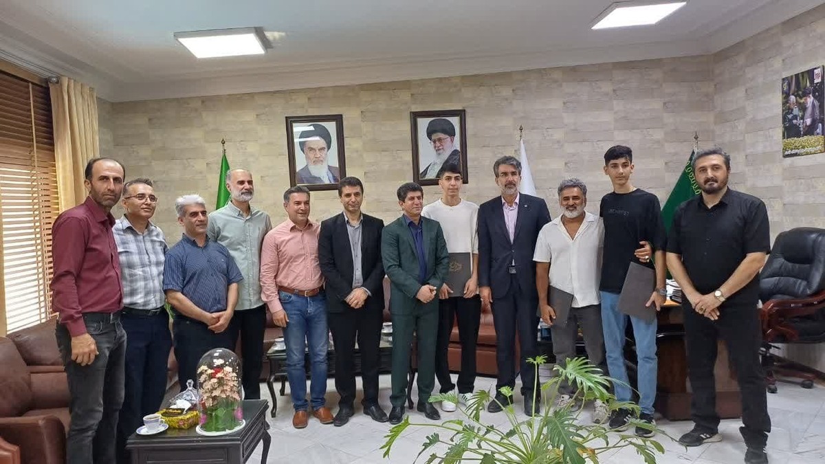 افتخارآفرینان تکواندو مازندران تجلیل شدند