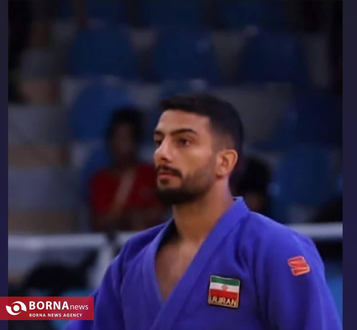 نقره آسیایی کوراش بر گردن قهرمان البرزی