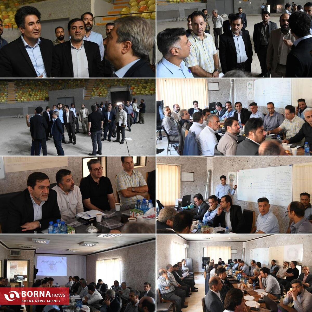 شتاب در تکمیل پروژه سالن ۶هزار نفری کرج