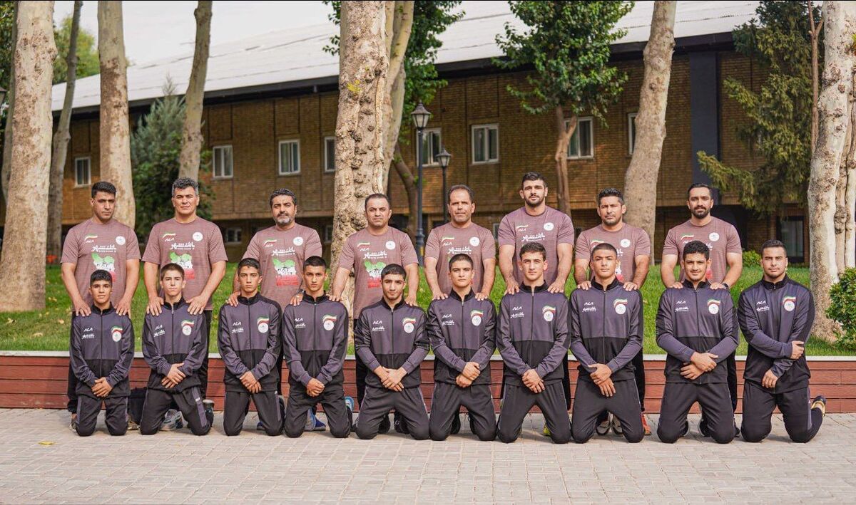 تیم کشتی آزاد نوجوانان ایران نایب قهرمان جهان شد