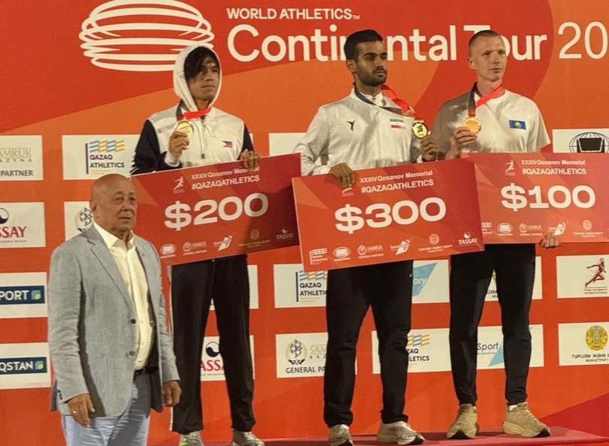 مسابقات بین‌المللی دو و میدانی جام کازانف/ ۲ طلا، ۱ نقره و ۱ برنز در سبد  نماینده های ایران