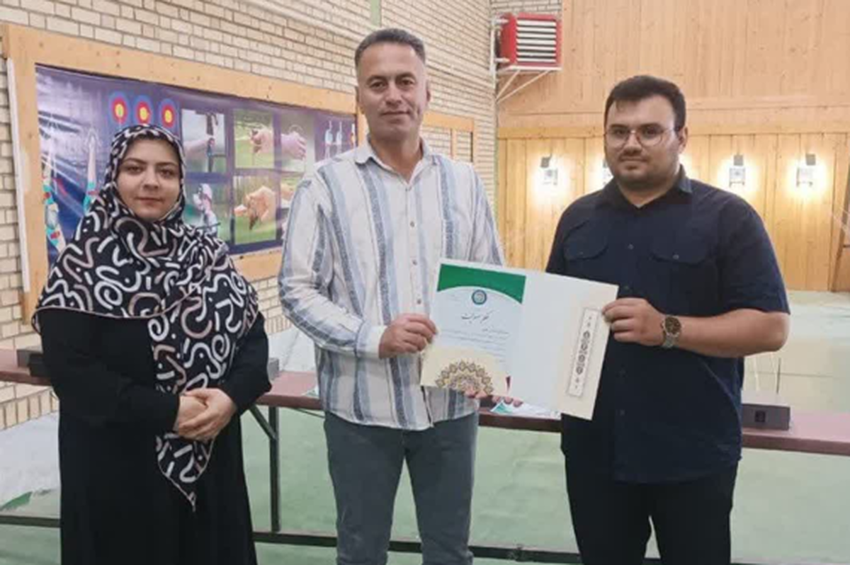 انتخاب نائب رئیس انجمن تیراندازی کارگران استان قزوین 