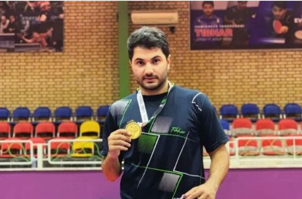 درخشش تنیسور استان قزوین در لیگ برتر تنیس روی میز 