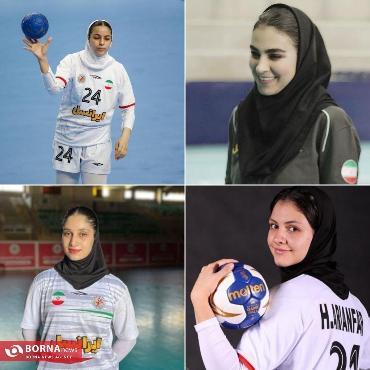 دعوت چهار نماینده از استان البرز به اردوی نهایی تیم ملی هندبال جوانان دختر