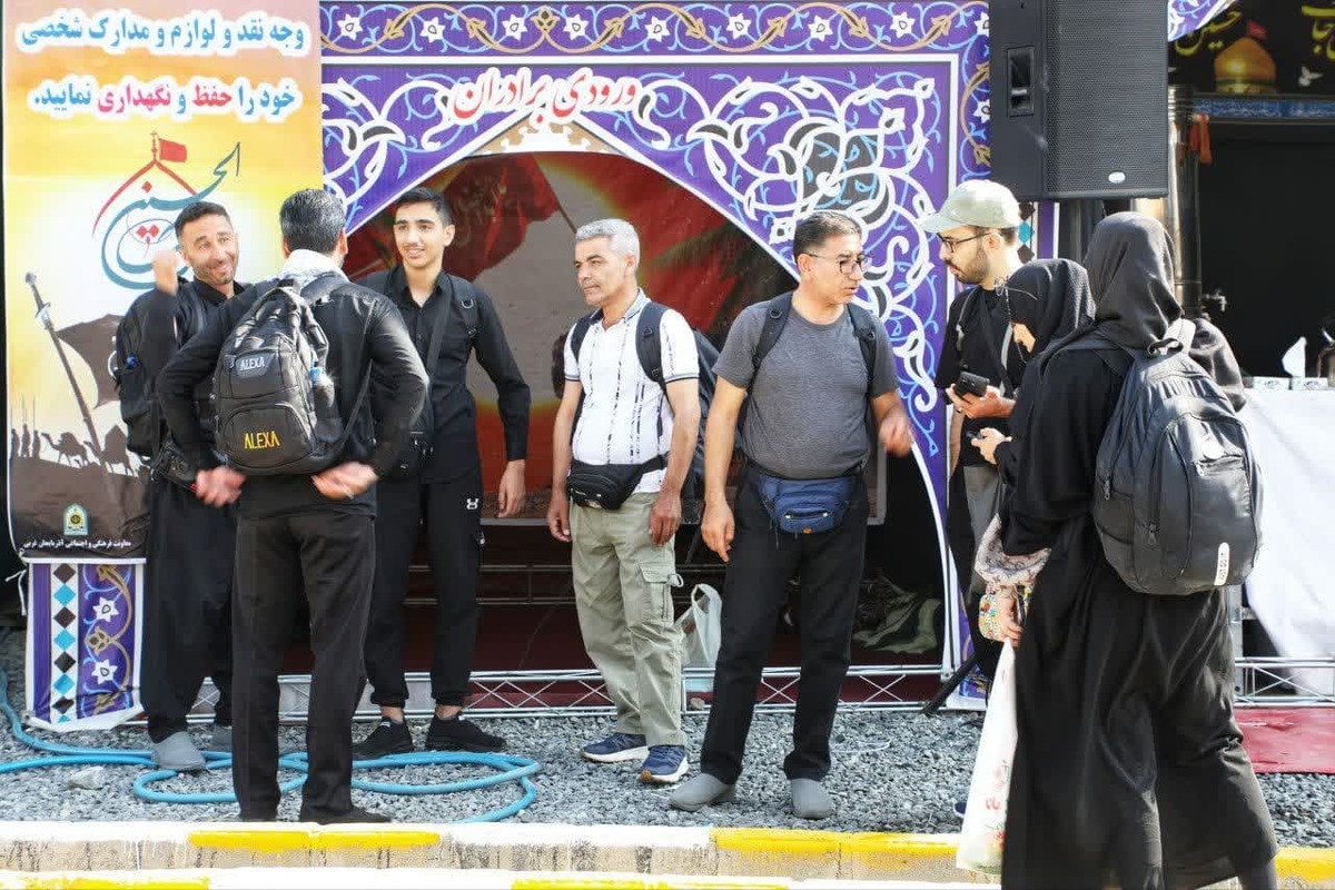 ایستایی کمتر از ۵ دقیقه ی زائران در پایانه تمرچین؛ مسیر روان و هوای مطلوب در خدمت زائران اربعین