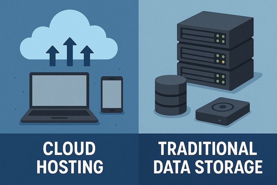 ذخیره سازی اطلاعات در فضای وب؛ 5 فرق هاست ابری و ذخیره‌سازی سنتی