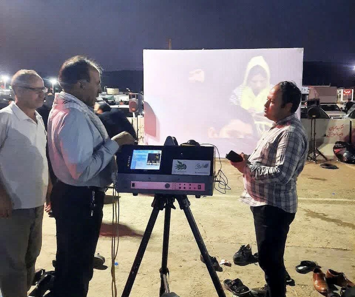 موکب هنرمندان ایران برای زائران اربعین در ایلام آغاز به کار کرد