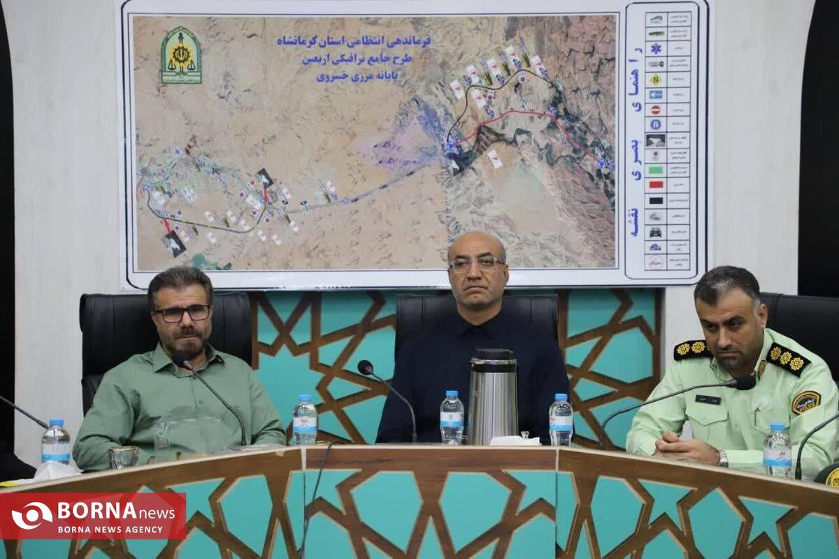 مرز خسروی برای خدمت‌رسانی به زائران اربعین کاملا آماده است/ تردد ۱۵۵ هزار زائر از مرز خسروی