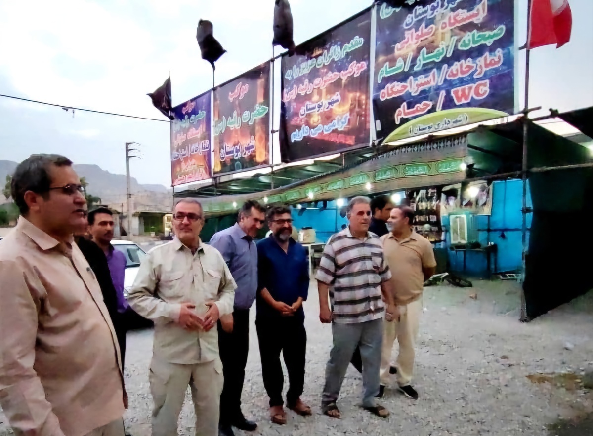 استاندار کهگیلویه و بویراحمد از موکب‌های اربعین در گچساران و باشت بازدید کرد 