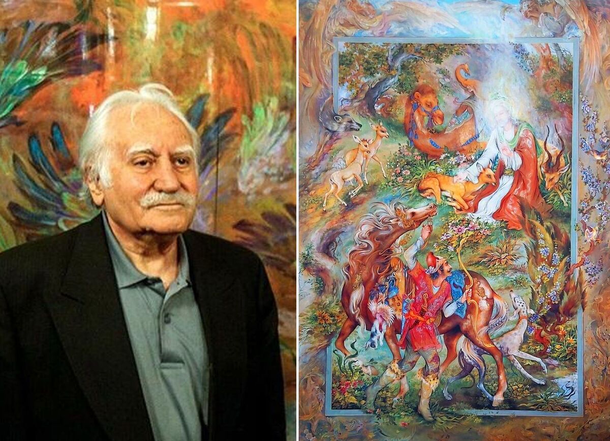 نگارگر عاشورا، در قابِ سکوت و دعا