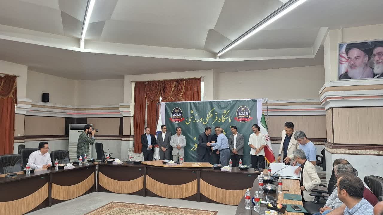 تیم شمس آذر با همدلی و اتحاد وحمایت رسانه ها و هواداران در لیگ برتر حاضر می شود