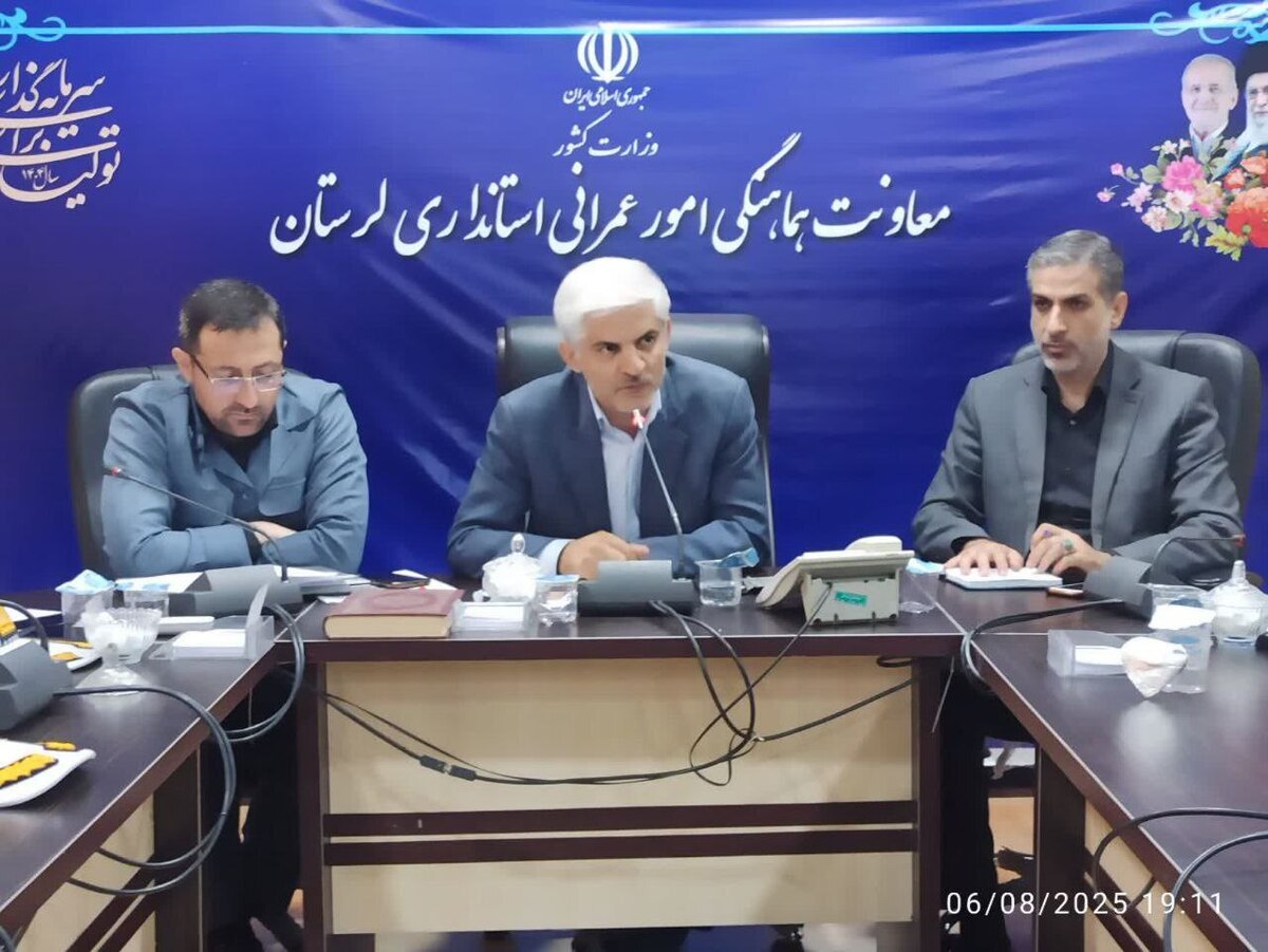 تاکید معاون عمرانی استانداری لرستان برای رفع نقاط حادثه خیز استان