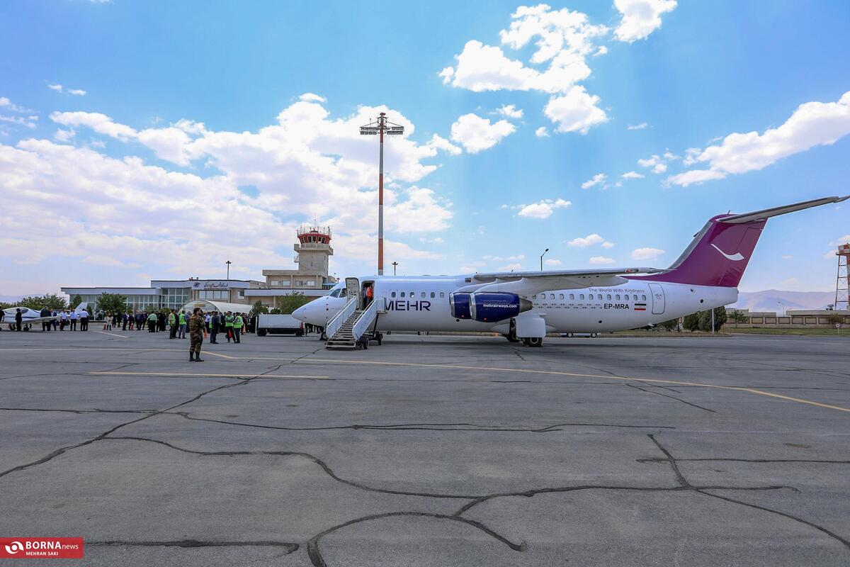 آیین رونمایی و بهره‌برداری از شرکت هواپیمایی «اراک ایر»