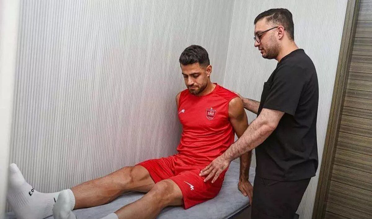 توضیح پزشک باشگاه پرسپولیس در خصوص مصدومیت مدافع سرخ‌پوش