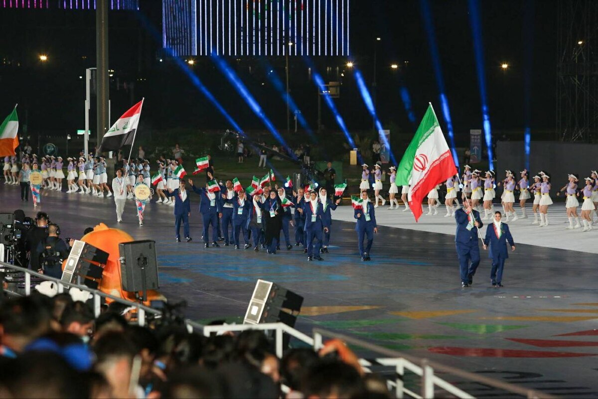 برگزاری مراسم افتتاحیه بازی‌های جهانی/ فریاد "ایران" در قلب چنگدو