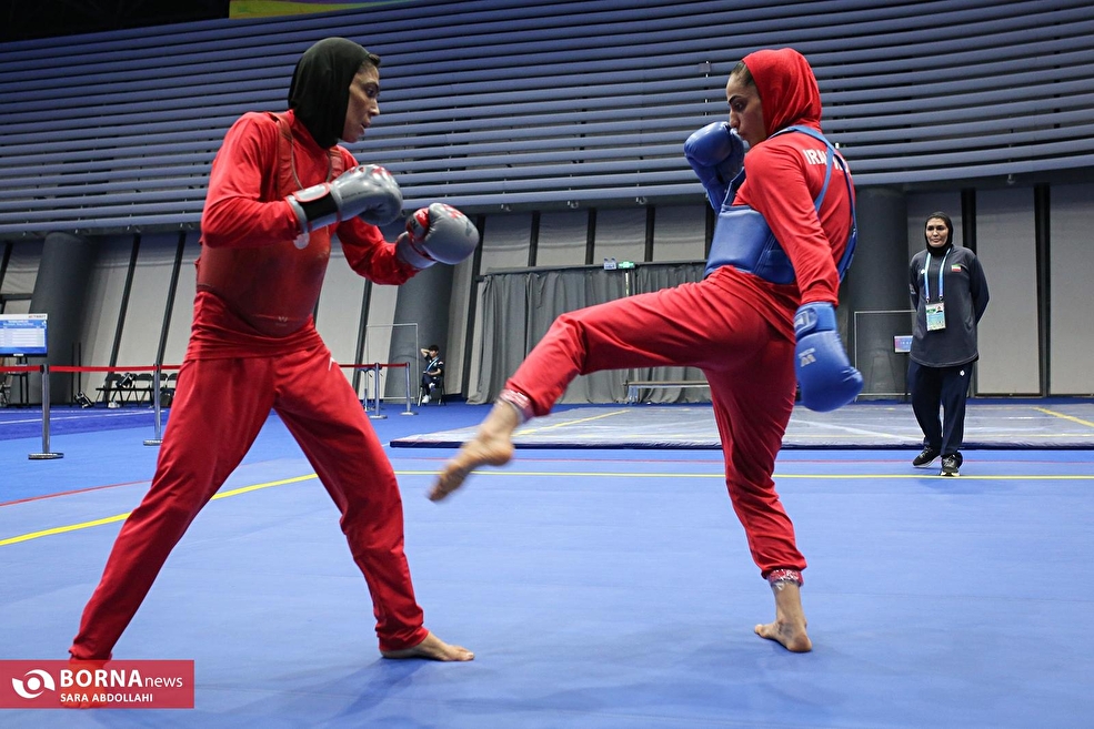 چنگدو ۲۰۲۵ - تمرین تیم ملی ووشو