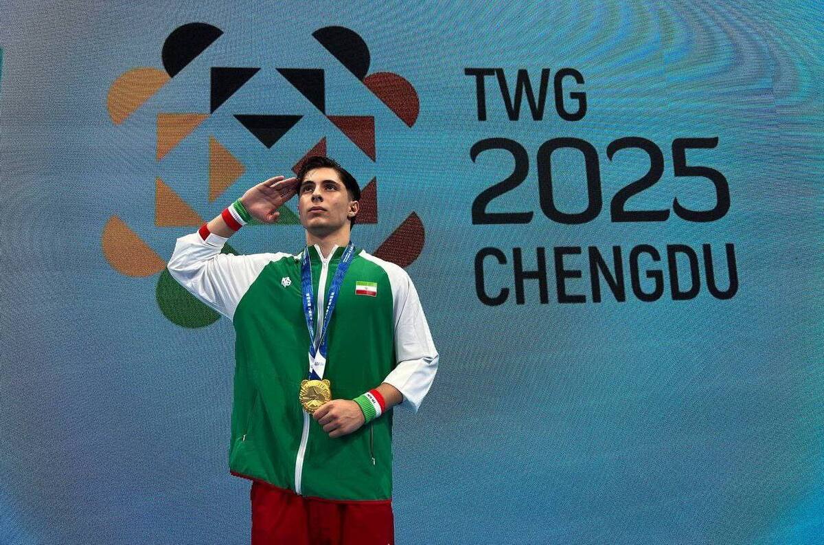 طلای تالو در دستان شاهین؛ اولین مدال کاروان ووشو در چنگدو کسب شد