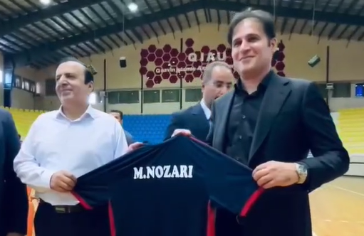 حضور استاندار قزوین در تمرین تیم لیگ برتری پردیس قزوین حضور استاندار قزوین در تمرین تیم لیگ برتری پردیس قزوین