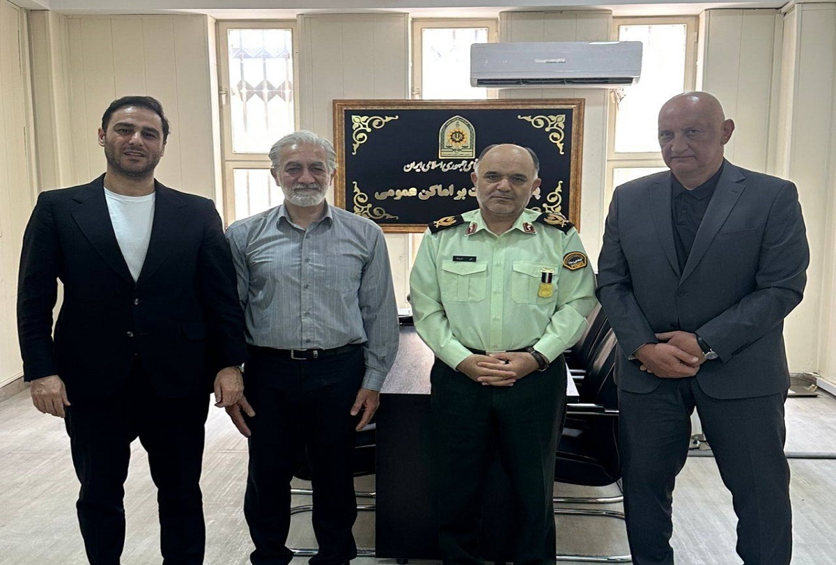 دیدار هیات رئیسه انجمن صنفی باشگاه‌داران با رییس پلیس نظارت بر اماکن عمومی