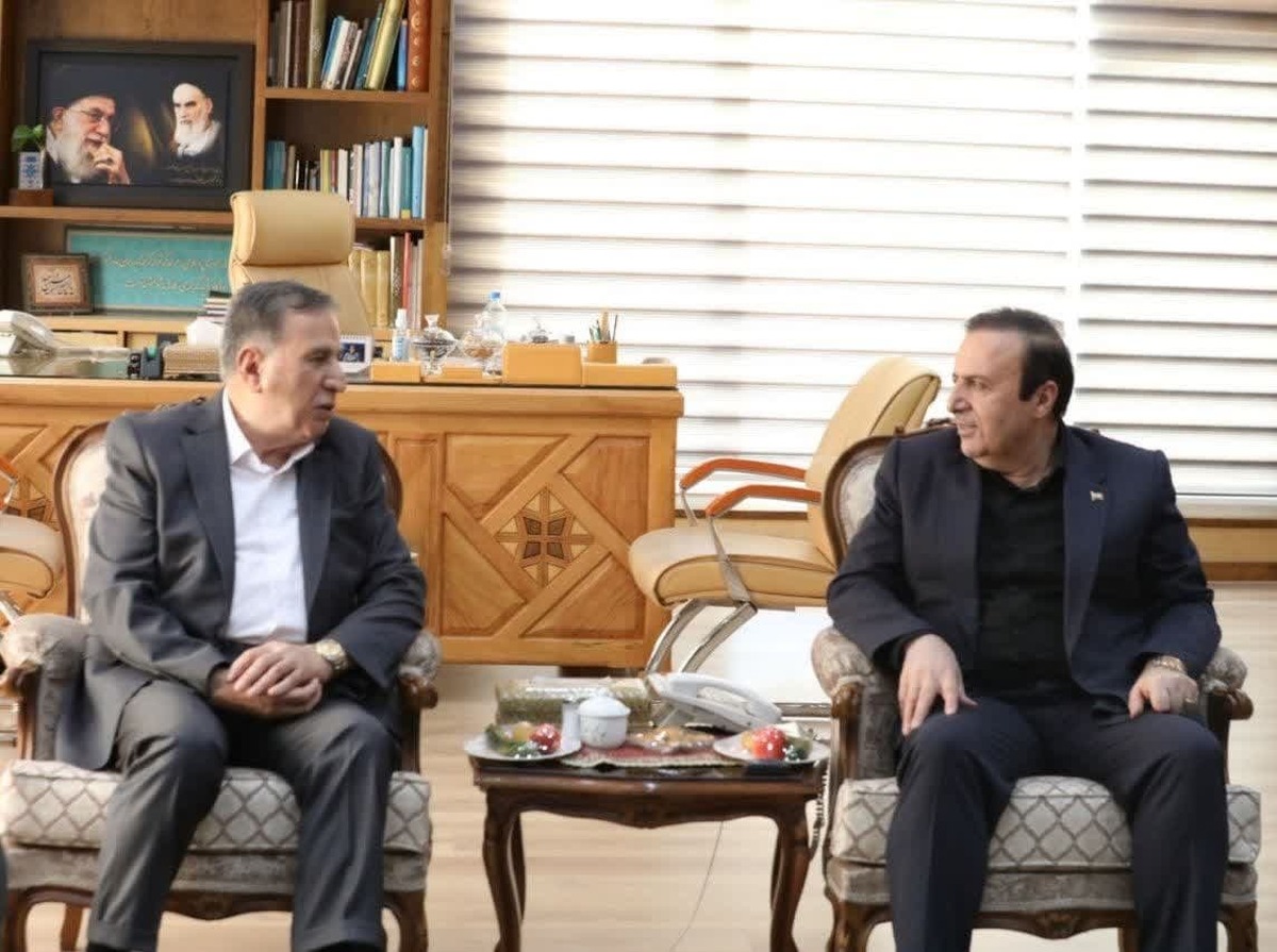 دیدار رئیس اتاق بازرگانی ایران با استاندار قزوین