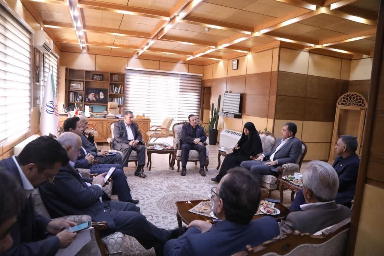 دیدار رئیس اتاق بازرگانی ایران با استاندار قزوین