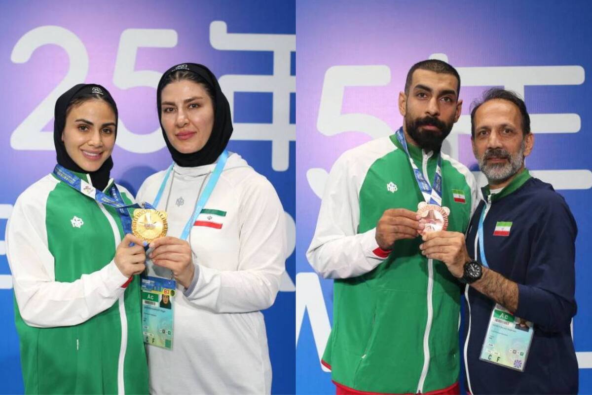 كاراته ايران در جايگاه چهارم بازی‌های جهانی قرار گرفت