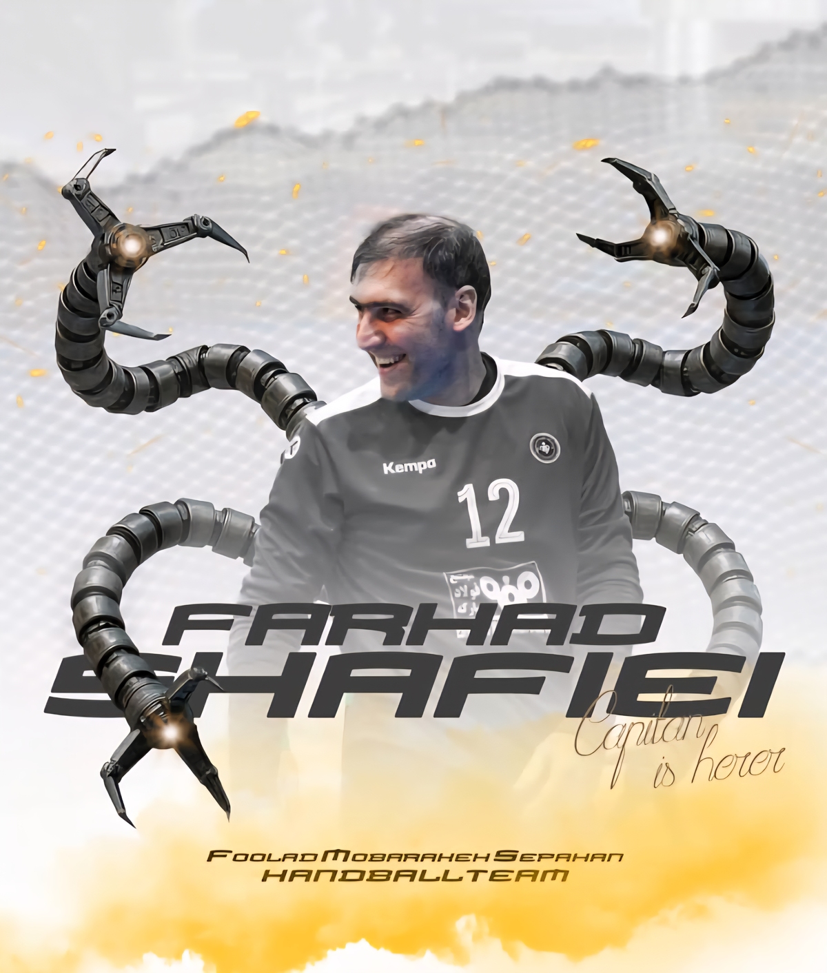 کاپیتان هندبالی ها تمدید کرد