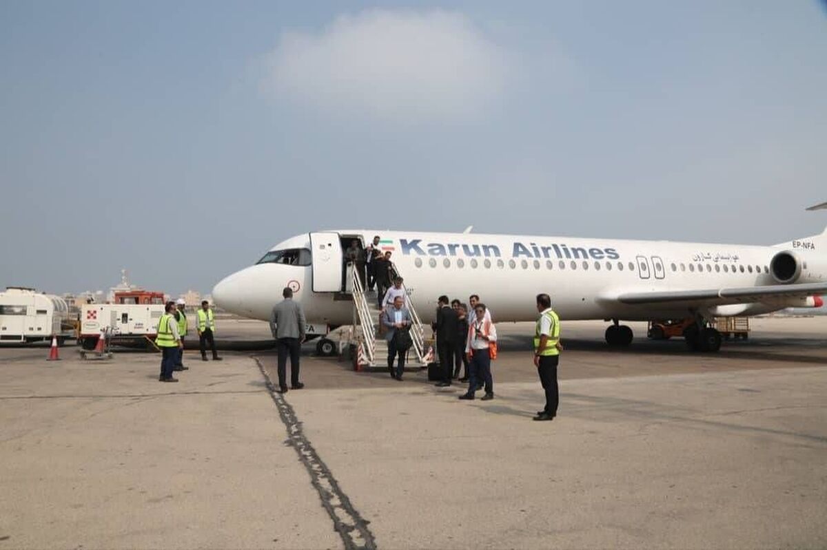 آمادگی فرودگاه خارک برای پذیرش شبانه‌روزی پروازها