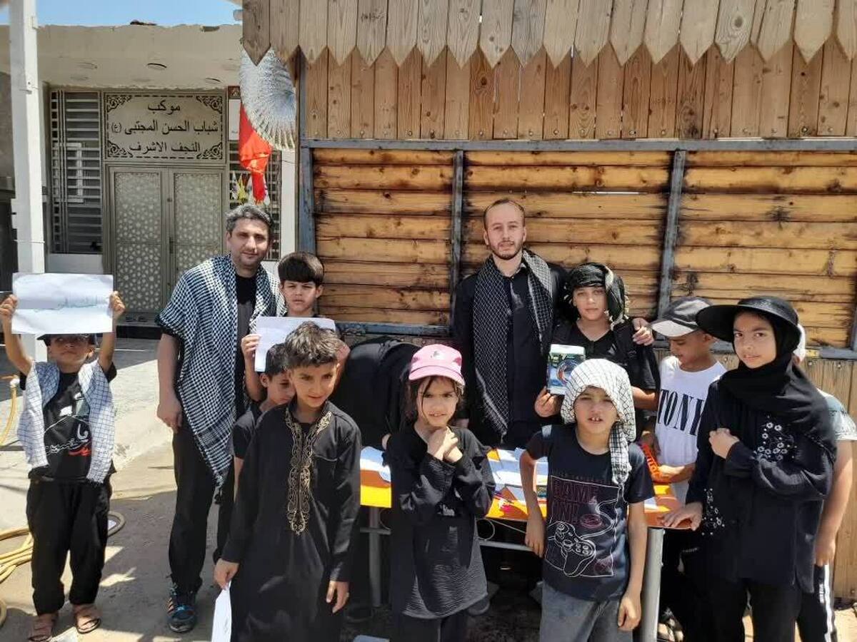 مربیان کانون گیلان سفیران فرهنگی اربعین شدند/ روایت‌گری پیام‌حسینی برای کودکان عاشورایی