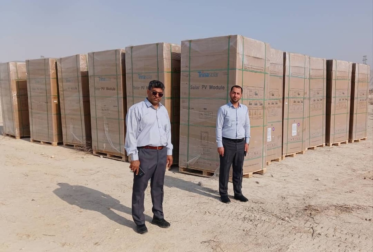 آغاز احداث دومین مزرعه خورشیدی حمایتی تجمیعی در هرمزگان