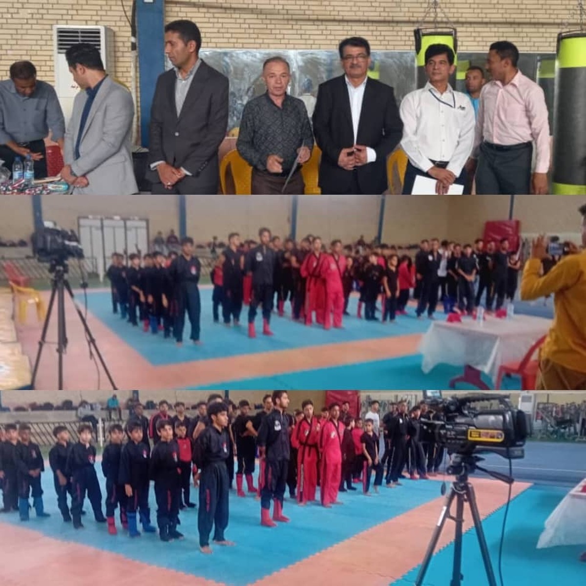 مسابقات کونگ فو قهرمانی استان در رده های پایه برگزار شد