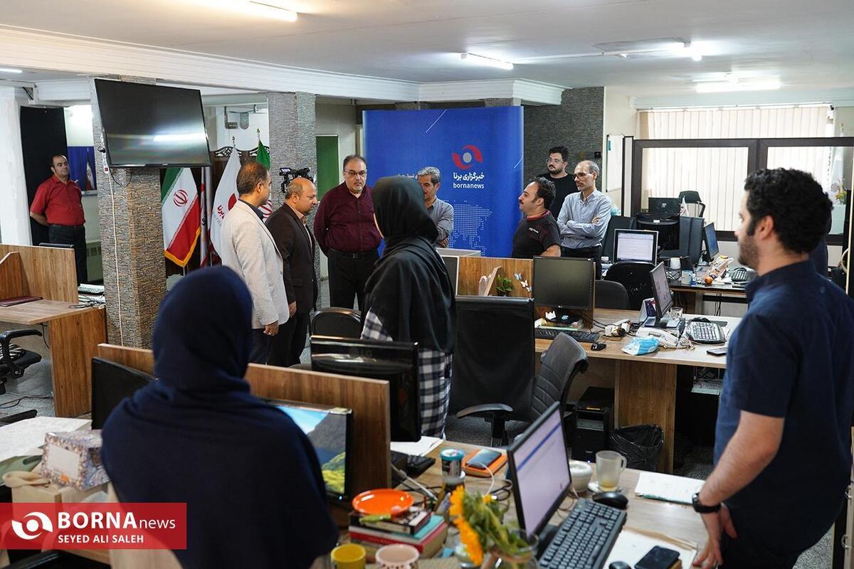 بازدید معاون امور رسانه‌ای وزارت ارشاد از خبرگزاری برنا