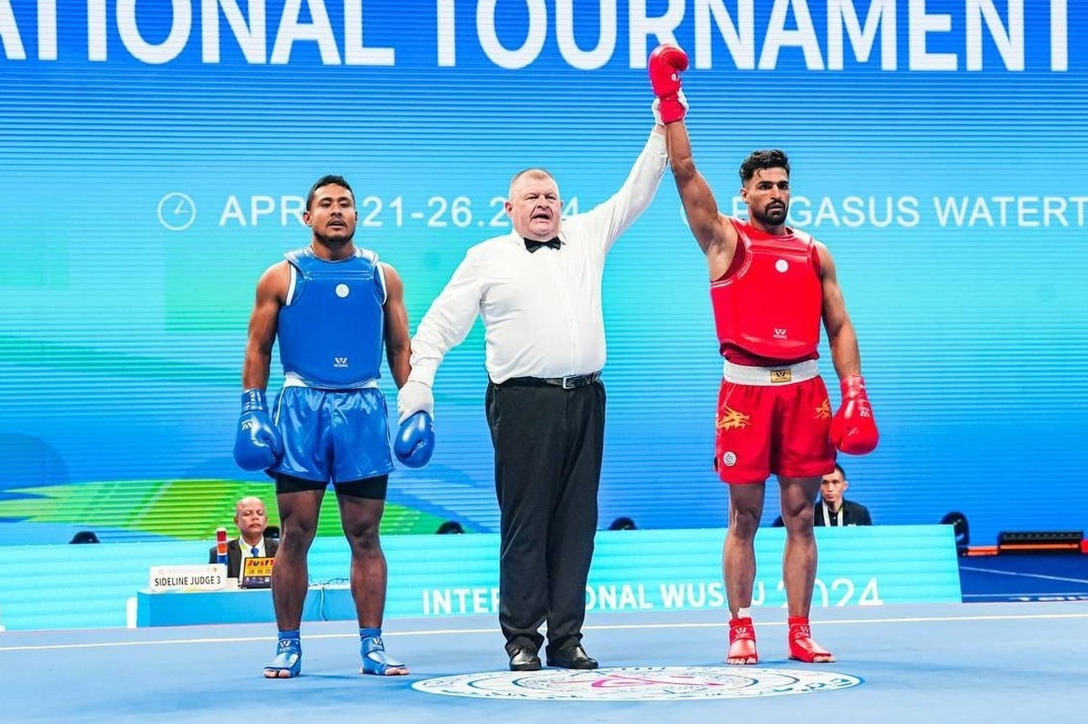 بازی‌های جهانی چنگدو/ پیروزی ریگی در نخستین مبارزه اش