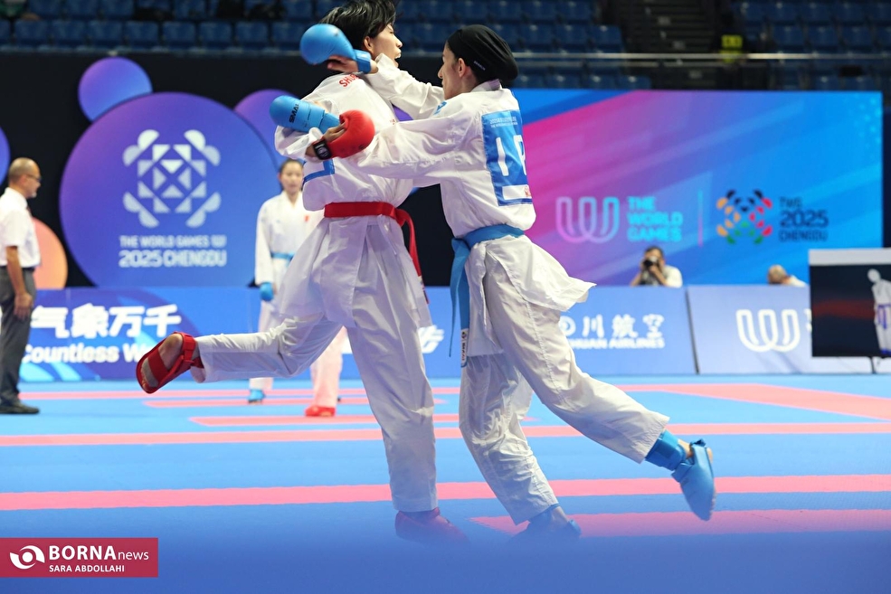 چنگدو ۲۰۲۵ - آتوسا گلشادنژاد در کاراته