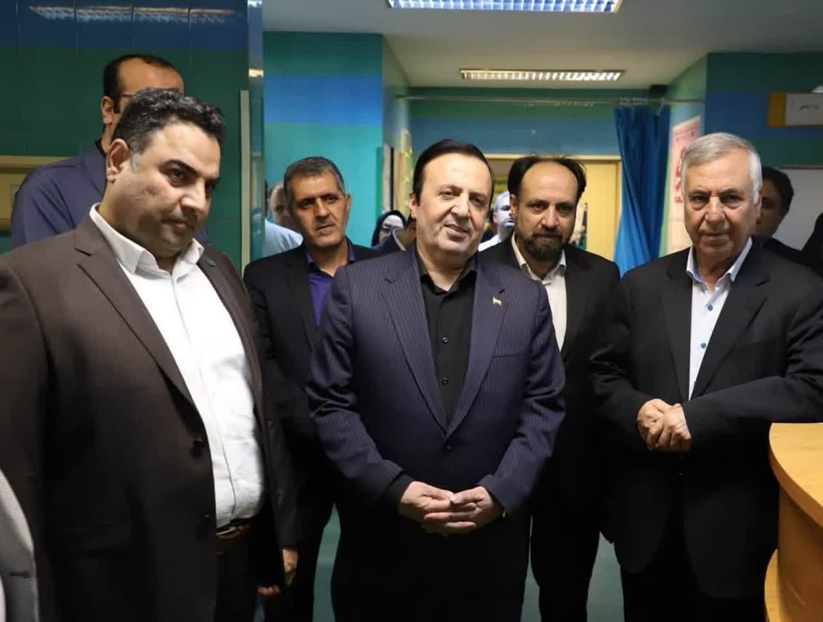 بازدید استاندار قزوین از مرکز رادیوتراپی مرکز آموزشی درمانی ولایت