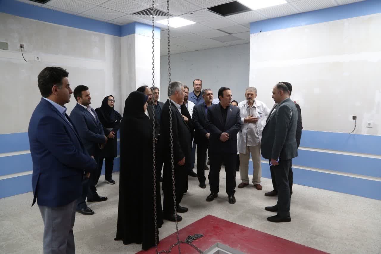 بازدید استاندار قزوین از مرکز رادیوتراپی مرکز آموزشی درمانی ولایت بازدید استاندار قزوین از مرکز رادیوتراپی مرکز آموزشی درمانی ولایت